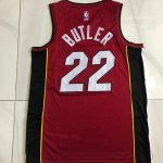 Maillot de Basket #22 Butler Miami Heat authentique Rouge